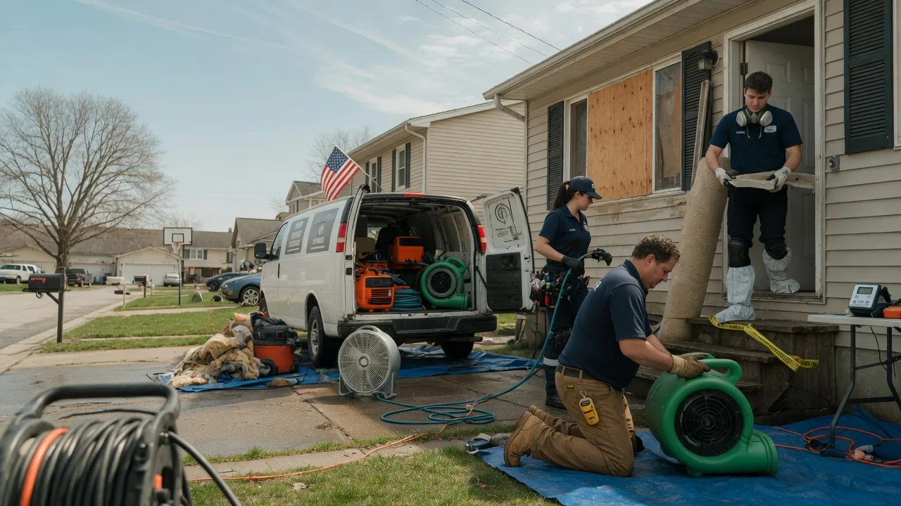 Water Damage Restoration in Valparaiso, IN near me